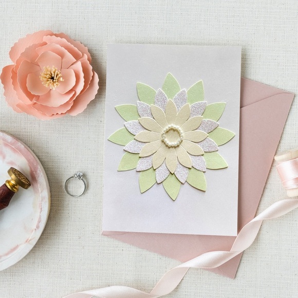 Marcel Schurman Handmade Wedding Card - Picture 1 of 7